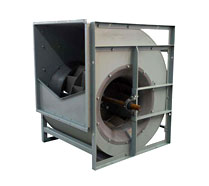 KDF、HTFC-V後(hòu)傾式排煙風機箱